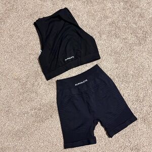 Alphalete Black Activewear Set